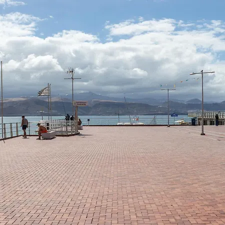 Apartman Bkd1 A Tan Solo 50 Metros De La Playa Canteras *